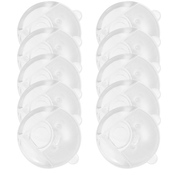 Minkissy 10Pcs Furniture Corner Protectors Clear Table Corner Bumpers Durable and Easy to Install