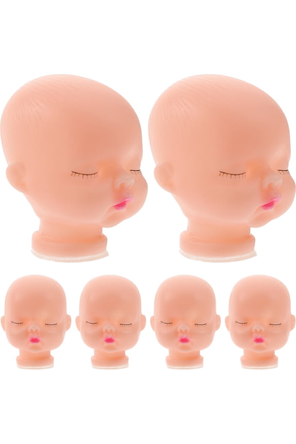 Doll Heads Key Buckle 10Pcs 1.69X1.38X1.18in