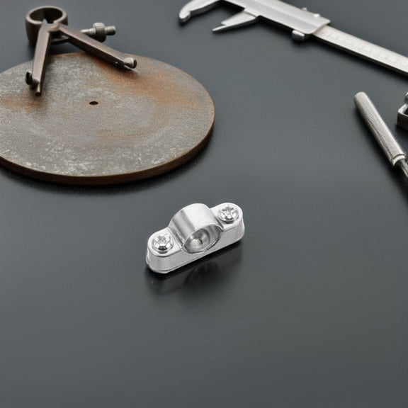 Minkissy 10pcs Pipe Brackets Stainless Steel Rigid Strap For Ceiling Mounting