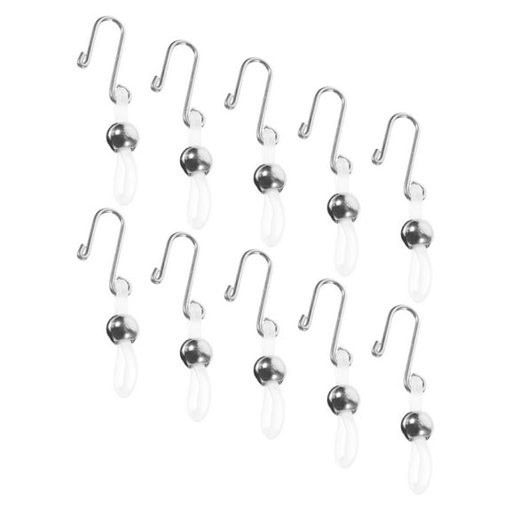 Minkissy 10pcs Zipper Tightener Clips for Pants, Easy to Install Zipper Gripper Tool Kit to Prevent Accidental Sliding