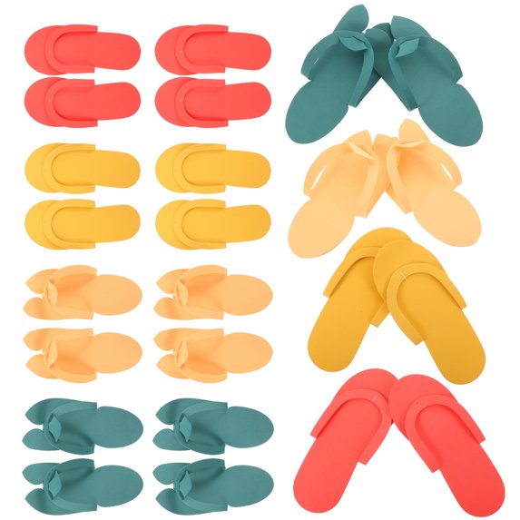 Minkissy Disposable Slippers Lightweight Flip-flops for Women in Beauty Salon 12 Pairs