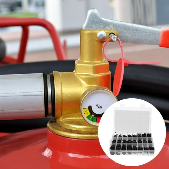 Minkissy 1200PCS Rubber Assortment Kit for Leak Repair, Automotive, Plumbing, and General Maintenance Applications