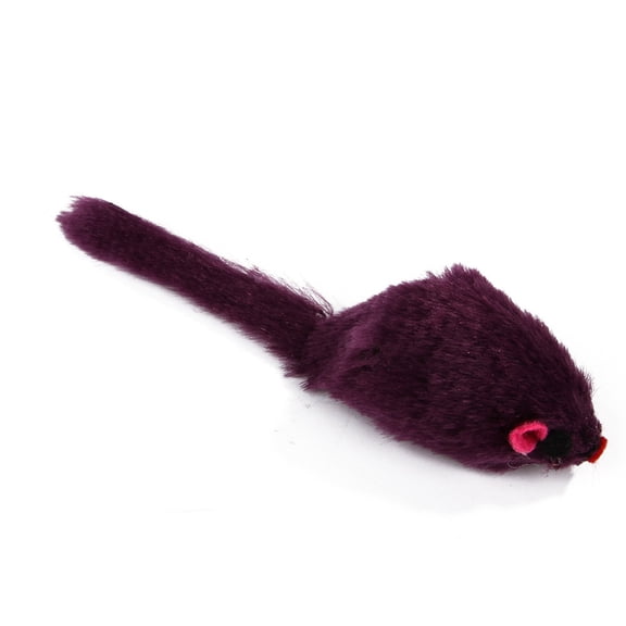 Minkissy 12Pcs Cat and Mouse Toy Plush Mouse Shaped Cat Toy Washable for Indoor Playtime
