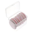 Minkissy 12Pcs Non Latex Pink Makeup Sponges Soft Facial Powder Puff ...