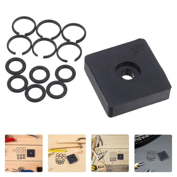 Minkissy 13Pcs Wrench Tool Parts Black Impact Tool Components For Pneumatic Wrench DIY Users