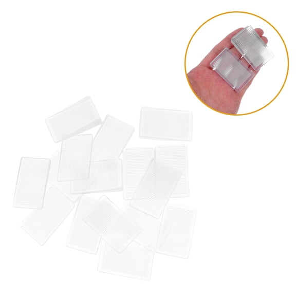 Minkissy 16-Piece Furniture Shims Set for Table Leveling, Floor , Gap Filling and Stabilizing