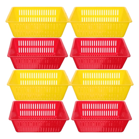 Minkissy 16pcs Plastic Gaming Storage Baskets for Games and Collecting