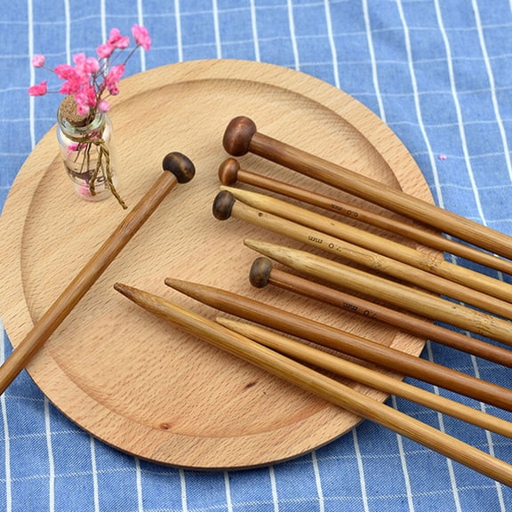 Minkissy 18 Pair Knitting Supplies Deep Yellow for DIY Projects Hand Craft Enthusiasts