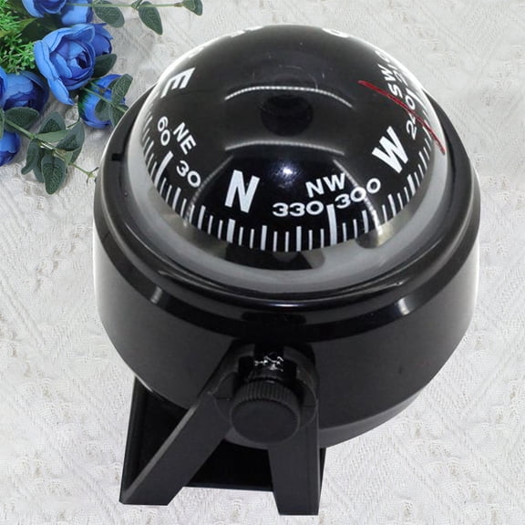 Minkissy 1PC Hiking Compass Black for Navigation and Outdoor Activities
