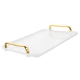 thumbnail image 1 of Minkissy 1-Pack White Plastic Fruit Platter Tray for Parties and , Serving Tray, 1 of 8