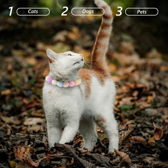 Minkissy 1Pack Thin Dog Collar Soft Material Circular Design for Pet Owners and Pets