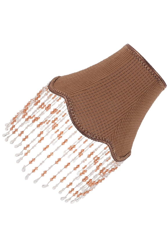 1Pack Vintage Large Fringe Lampshade for Home Decoration 11.8x9.8in