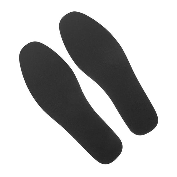 Minkissy 1Pair Basketball Shoe Insoles Black Manganese Steel Sturdy Replacement Shoe Inserts