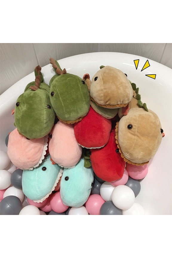 1Pair Durable Plush Winter Gloves with String Sky Blue Cozy Thick Lining