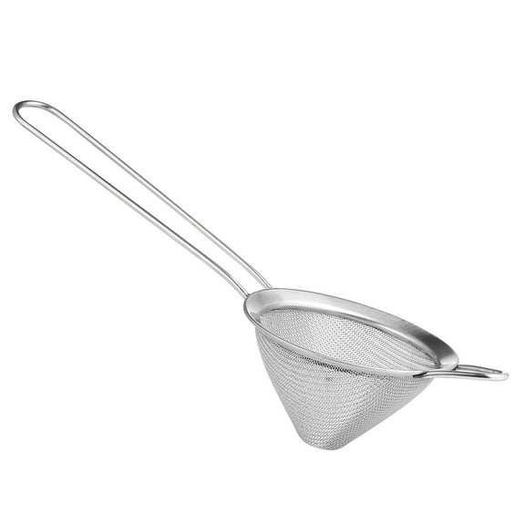 Minkissy 1Pc Cone Shape Ice Filter with Ergonomic Handle for Restaurant and Bar Use