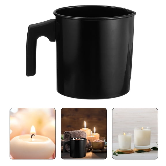Minkissy Black Alloy Candle Pitcher for Candle Makers and Craft Enthusiasts, and Easy to Use