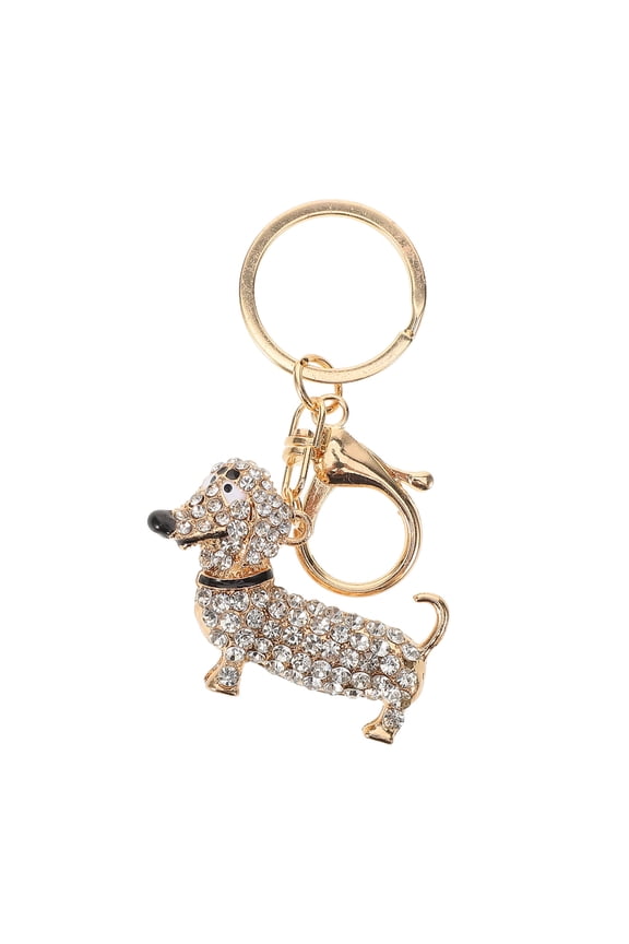 1Pcs Keychain Accessory Charms Rhinestone Pendant For Handbag And School Bag