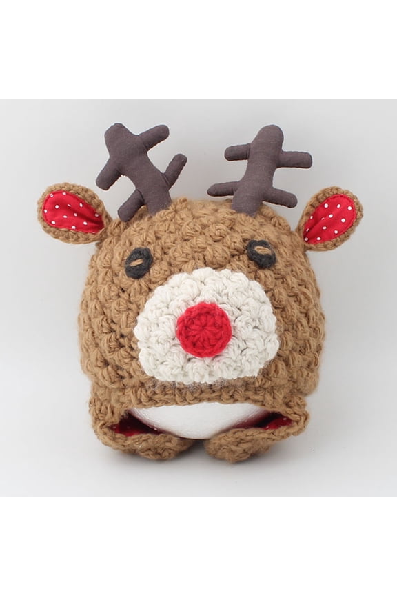 1Pcs New Born Hats Baby Girl Warm Wool Comfortable for Autumn Wear