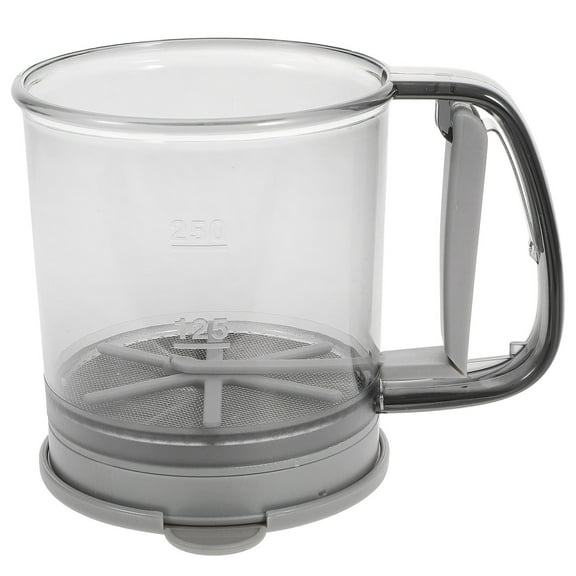 Minkissy Manual Kitchen Flour Sieve for Sifting Powdered Sugar, Baking Ingredients, and Cooking Essentials