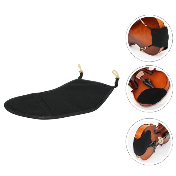 Minkissy 1Pcs Violin Shoulder Accessory Black Cotton for Beginners Practice