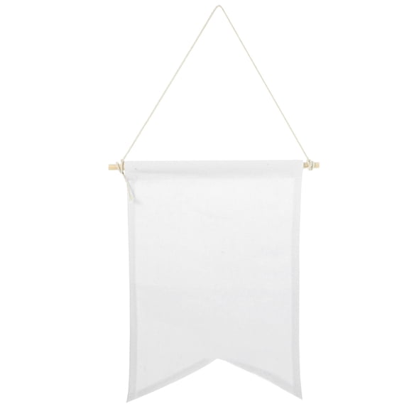 Minkissy White Wood Wall Hanging Banner Brooch Organizer for Jewelry Display and Wall Collection, Stylish 1 Piece