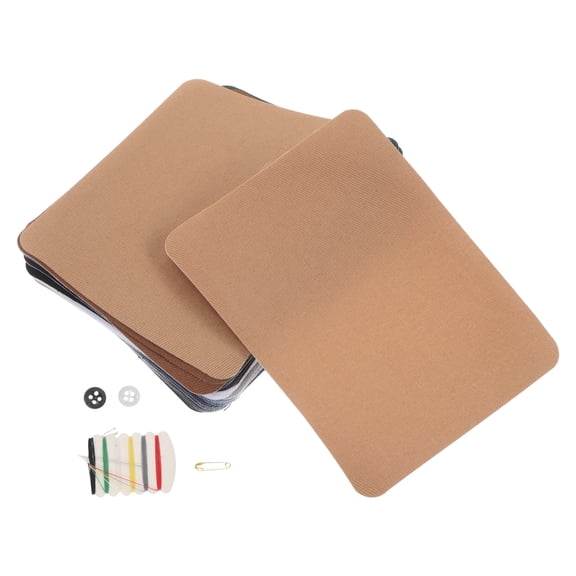 Minkissy Iron-On Adhesive Patch Set for Clothing Repair and Decoration, Fabric Patches for Knees, Elbows, and More