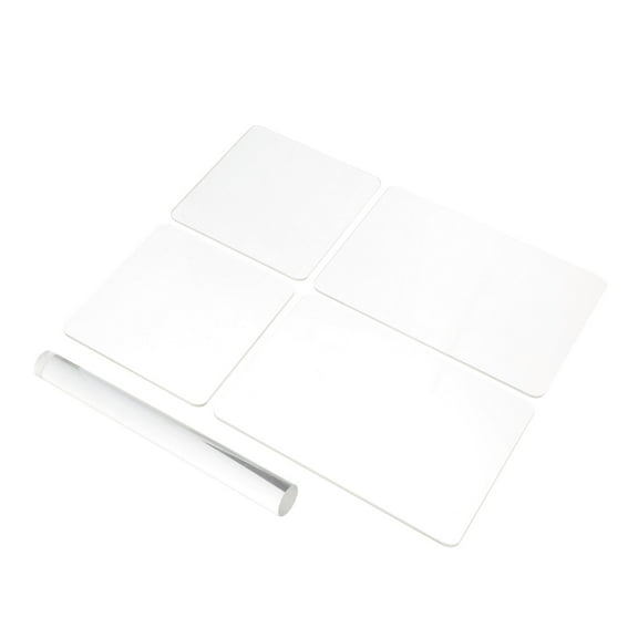 Minkissy Acrylic Polymer Clay Texturing Tools Set for Crafting, Pressing, Sculpting, and Art Projects