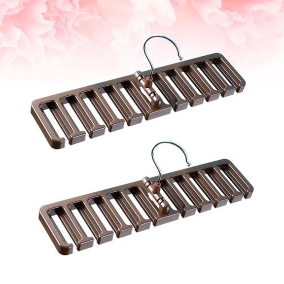 Minkissy Belt Hanger for Wardrobe Belt Holder Iron Organizer Women Storage Pcs