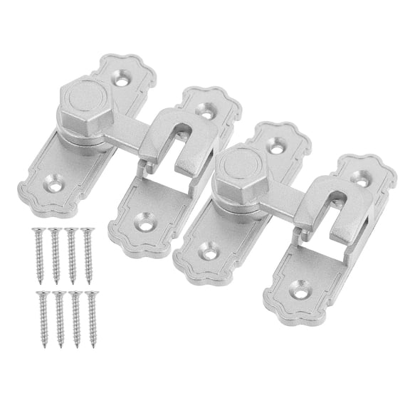Minkissy 2-Pack Small Aluminum Alloy Latch Locks in , Security Hardware for Projects and Home Use