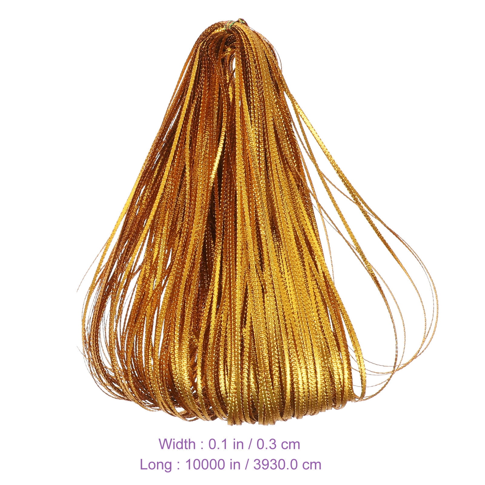 Minkissy 2 Sets Hair Braid String For Women And Girls Weddings Proms ...