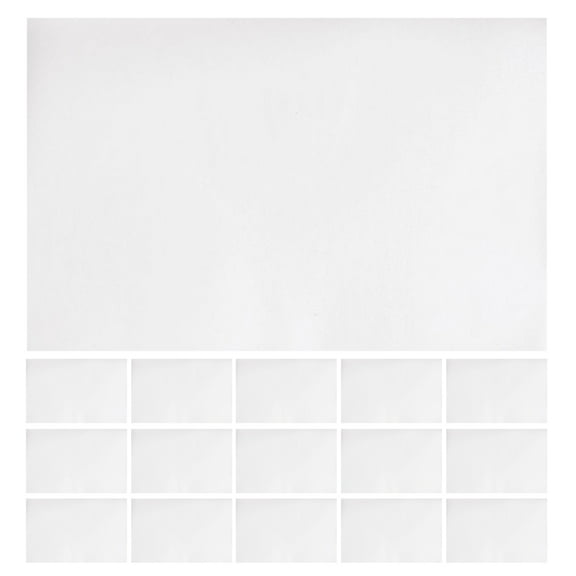 Minkissy 200Pcs White Greaseproof Sandwich Wrappers Nonstick Food Grade Paper Uniform Size for Lunch Packing