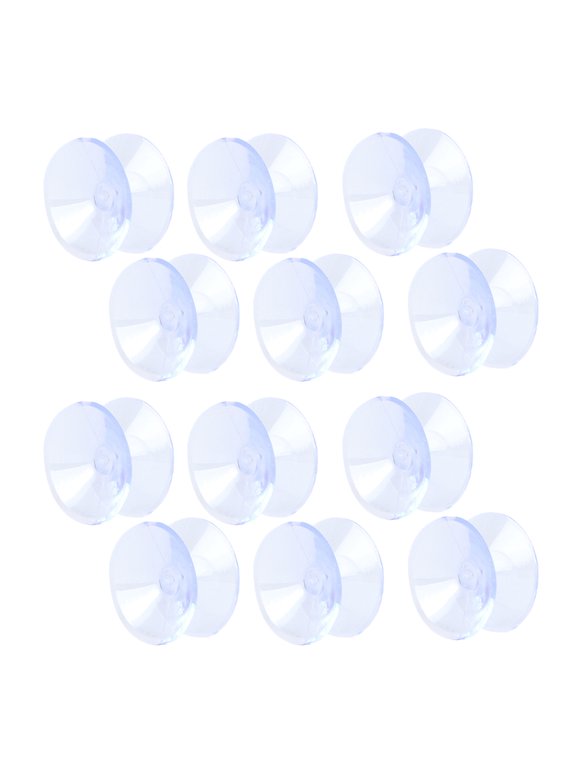 Anti-Slip Glass Table Pads Clear PVC Material Secure Grip 20Pcs