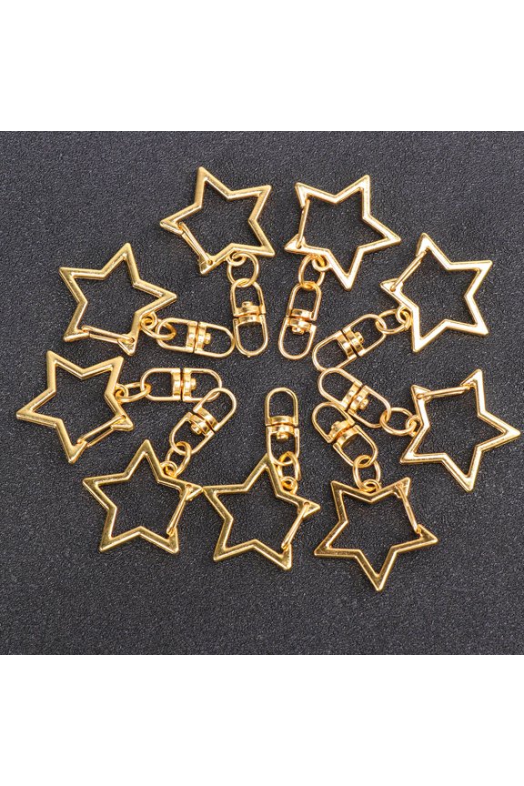 24-Pack Lightweight Keyrings, Keychains for Organizing Keys and Hanging Accessories