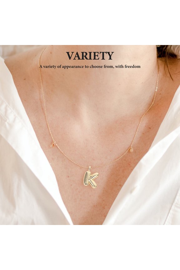 26 Pcs Initial Letter Small Balloon Charms in Tone for Making and Fashion Accessories