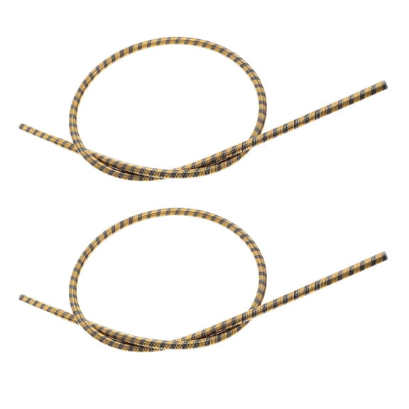 Minkissy 2-Pack 89cm Iron Mower Shaft Multi Cable Replacement for Lawn Mower Accessories