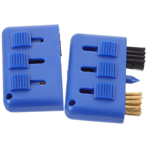Minkissy 2-Pack Lightweight Golf Brushes for Cleaning and Practice Sessions, Golf Cleaner Tool