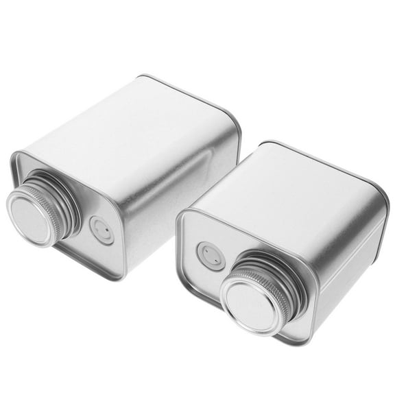 Minkissy 2-Pack Kitchen Storage Jars Cylindrical Canisters Airtight Containers for Household Pantry Organization