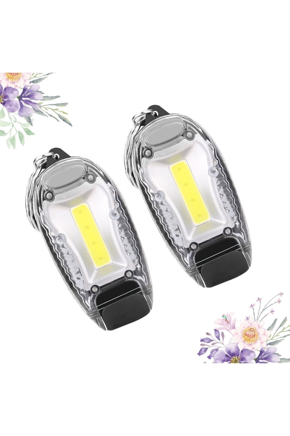 2Pcs Led Keychain Flashlight Torch Light Lamp for Outdoor Activities
