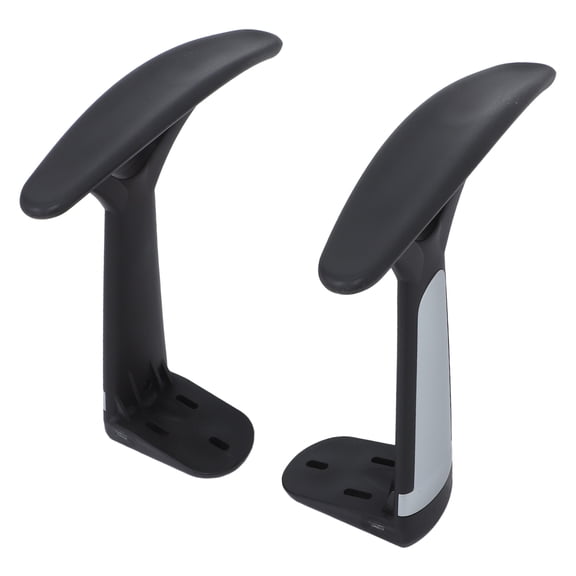 Minkissy 2Pcs Sleek Appearance Gaming Chair Armrest Replacement Part T Arms Ergonomic Support Back to School