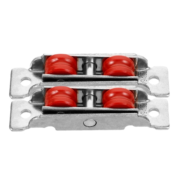 Minkissy 2-Pack Nylon Patio Door Rollers Quiet Smooth Sliding Door Replacement Hardware Accessories