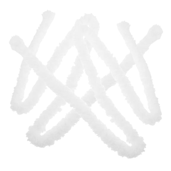 Minkissy 2-Pack Fuzzy Stem Pipe Cleaners for Crafts, Handmade Projects, Art Supplies and Decorations