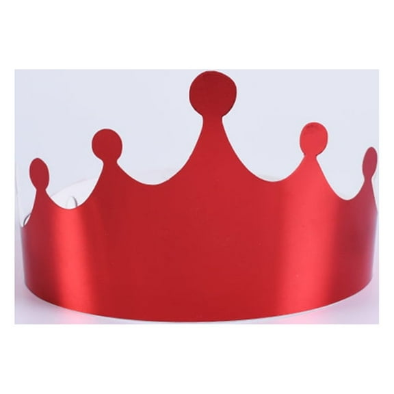 Minkissy 30Pcs Assorted Color Paper Crown Hats Comfortable Party Caps for Birthday Shower and Theme Celebration