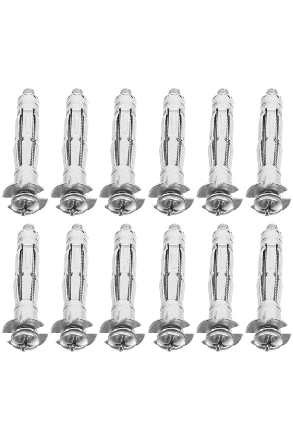 30Pcs Hollow Wall Anchors for Handyman Use, Galvanized Steel Fixings with Uniform Force Distribution, Cavity Wall Fasteners