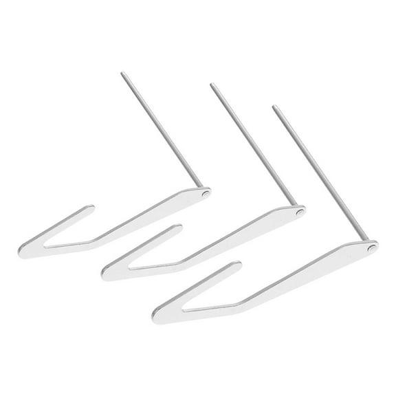 Minkissy 3PCS Sewing Machine Guide Sewing Guide Bar Silver Iron Parallel Stitching for Household Sewing Machine