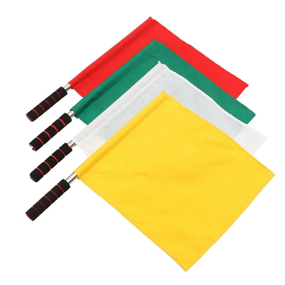 Minkissy 4- Soccer Safety Flags for Play, and Visible Sports Field Accessories