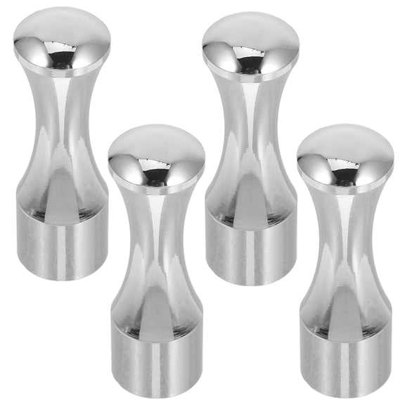 Minkissy 4pcs Metal Hanging Wall Hooks Copper Finish Space Saving Bathroom Kitchen Storage Organizer