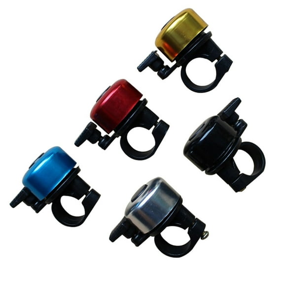 Minkissy 5Pcs Alloy Bell Set for Mountain Bike Riding, Bells for Outdoor Cycling Safety