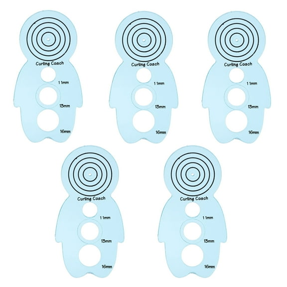 Minkissy 5-Piece Plastic Quilling Tool Set for Crafting and Home Decoration, Ideal for Quilling Enthusiasts