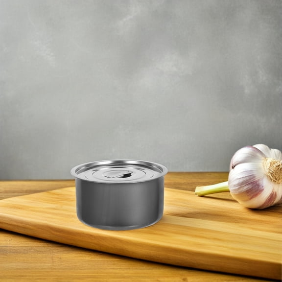 Minkissy 5-Piece Stainless Steel Soup and Noodle Bowls Set for Home Kitchen Cooking and Dining