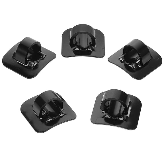 Minkissy 5pcs Mountain Bike Cable Clips Aluminum Alloy Hose Management Cable Housing Organizer